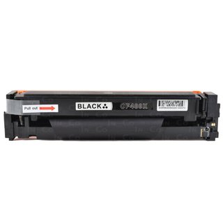 Toner kompatibel zu HP CF400X - schwarz / black (2.800 Seiten)
