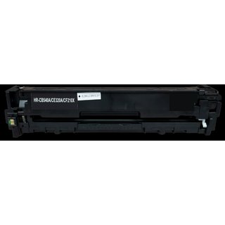 1x Toner fr HP LaserJet Pro 200 Color M 251 W / 200 Color M 276 N  CF210X black