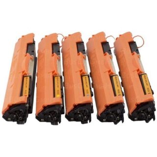 5x Toner für HP Color LaserJet Pro CP 1025NW / 1026NW / 1027NW / 1028NW  INB 38
