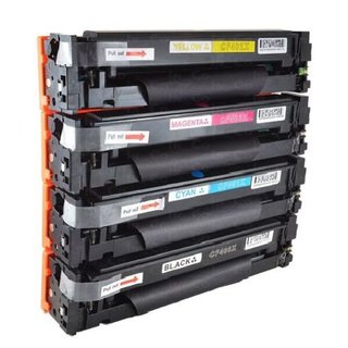4x Toner für HP Color LaserJet Pro M 270 / M 250 Series CF400X-CF403X IB INB 55