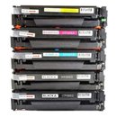 5x Toner für HP Color LaserJet Pro M 252 DW /  M 252 N /...