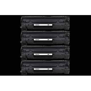 4 IBC Toner für HP LaserJet Pro MFP M125nw M126a M127fw M128fp CF283A 83A 24