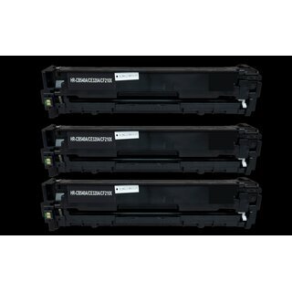 1x 2x 3x 4x 5x Toner fr HP LaserJet Pro 200 Color M 251 N / M 251 NW Neu 131A 3x CF210 schwarz