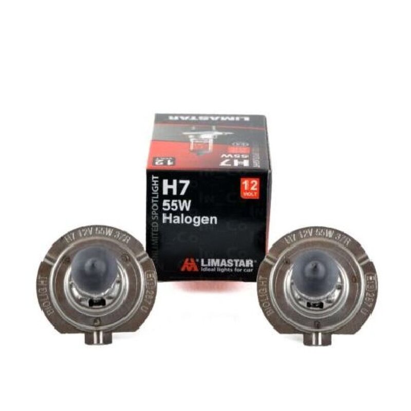 2x Lima H7 Headlight Bulbs 12V 55W Halogen Lamp Light Clear For Hyund