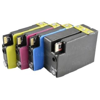 4x Tinte Kompatibel für HP 932 933 OfficeJet 7612 wide format 1x (Black), 1x (Cyan), 1x (Magenta), 1x (Yellow)