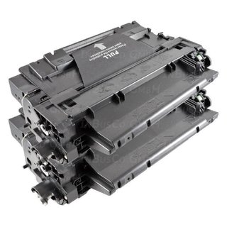 2 Toner XXL für HP Laserjet Enterprise CE255X / P 3015 schwarz