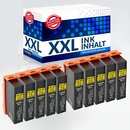 10x Patronen Kompatibel für HP 364 XL BLACK Photosmart...