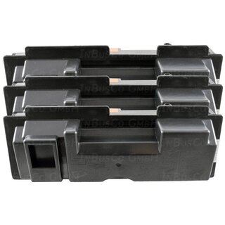 3x TONER Kompatibel für Kyocera Mita FS-1030-D FS-1030-DN Black Toner-Kartusche TK120 INB (Schwarz)