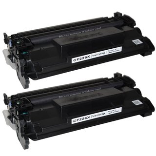 2x Nicht-OEM Toner Kompatibel für HP LaserJet Pro M 402 dne CF226X 26x INT (Schwarz)