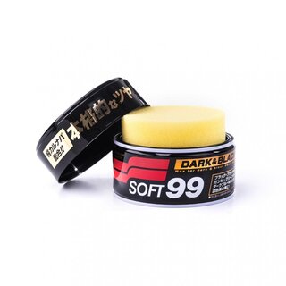 SOFT99 Dark & Black Wax 00010 Versiegeleung Wachs Hartwachs 300 g + Schwamm INC