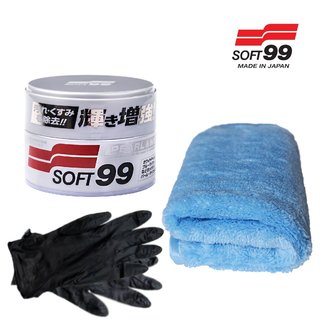 SOFT99 Pearl & Metallic Soft Wax Lackversiegelung 320g