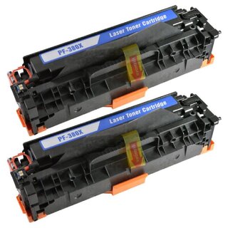 2 Toner für HP Color Laserjet PRO MFP M 476 DN / 312X / 100% NEU! /schwarz/380A