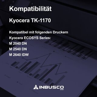 Toner TK-1170 kompatibel fr Kyocera