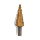 Stufenbohrer (Metallbohrer) 4-20 mm, TiN, 60-63 HRC