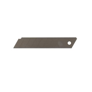 Schneidemesser / Cutter 18 mm Metallgehäuse + Abbrechklinge / Cutterklinge 18 * 100 * 0.4 mm, C60, 7 Segmente, 10 Stück