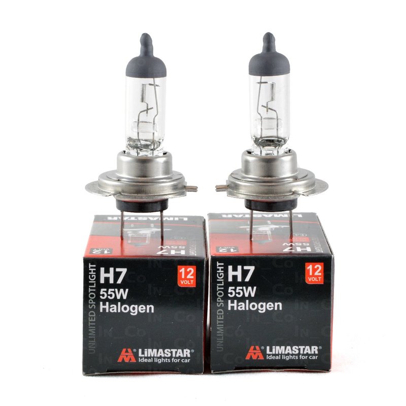 H7 halogenlampen, 12v, 55w, cl, 4,03 €