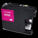 Tintenpatrone kompatibel für Brother LC 123 MG Magenta